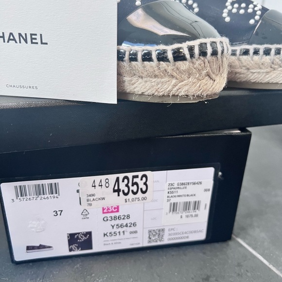 Chanel Espadrilles Worn Once - INCREDIBLE DEAL - these are in stores right now - Picture 7 of 8